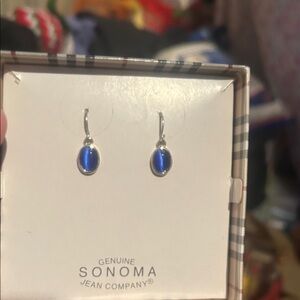 Sonoma blue hanging earrings